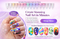 MagicMani™ Nail Art Pen Set – 12 Colors