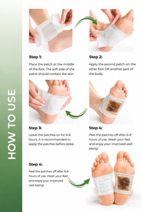Herbal Detox Foot Patches | Buy 1 Get 1 FREE 💥 + ₹200 OFF on Prepaid Orders (Limited Time)
