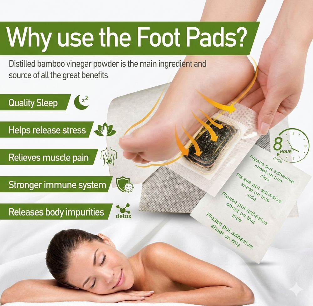 Herbal Detox Foot Patches | Buy 1 Get 1 FREE 💥 + ₹200 OFF on Prepaid Orders (Limited Time)